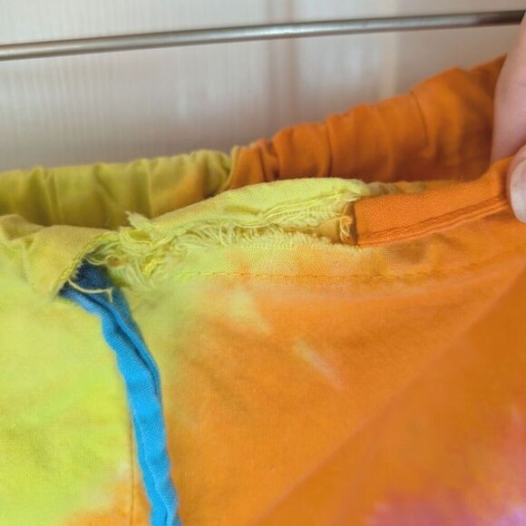 Vintage Tie Dye Parachute Pants One Size - Picture 6 of 14